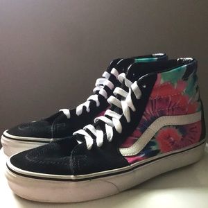 Tie-dye Vans